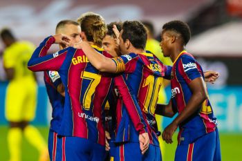 Koncert FC Barcelona na Camp Nou. W I połowie. Genialny Ansu Fati poprowadził Dumę Katalonii do zwycięstwa